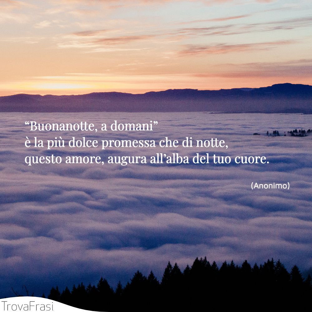 Le Frasi Della Buonanotte Da Dedicare Al Proprio Amato Trovafrasi