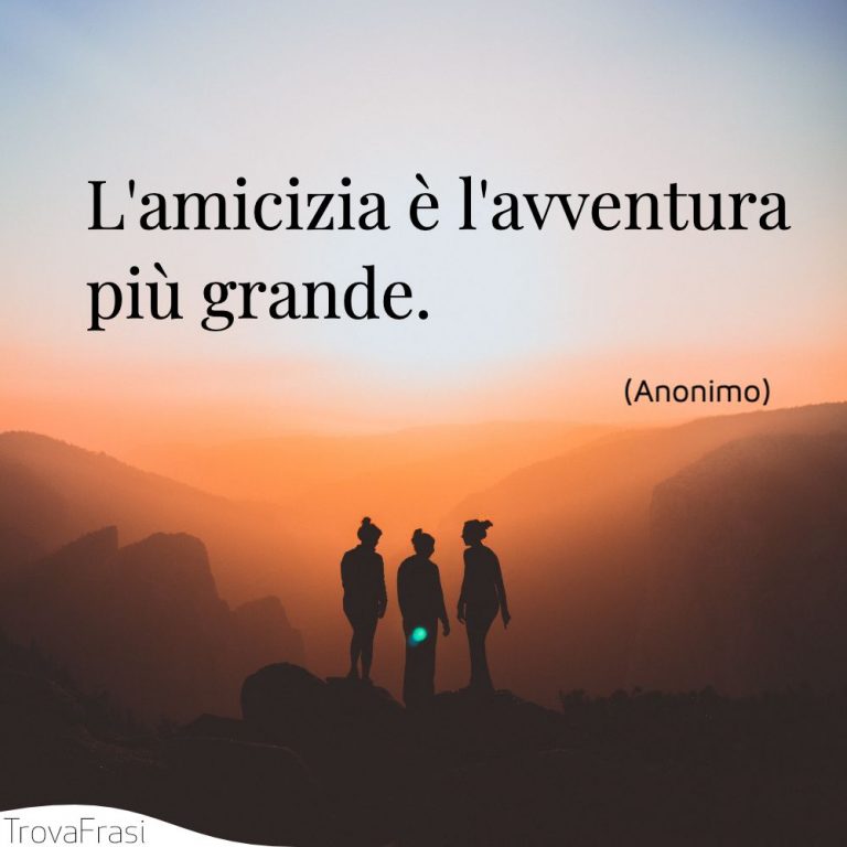 Le Frasi sulla Bellezza dell'amicizia poco è paragonabile TrovaFrasi