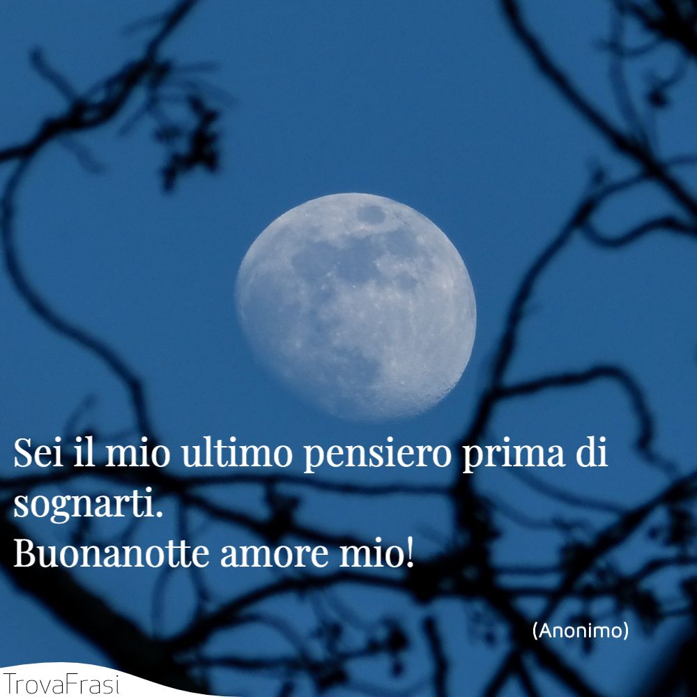 Le Frasi Della Buonanotte Da Dedicare Al Proprio Amato Trovafrasi