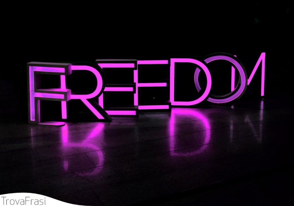 frasi sulla libertà