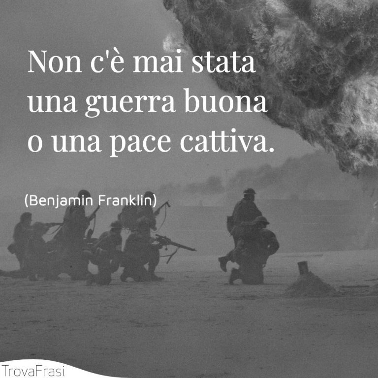 La Guerra Piace A Chi Non La Conosce