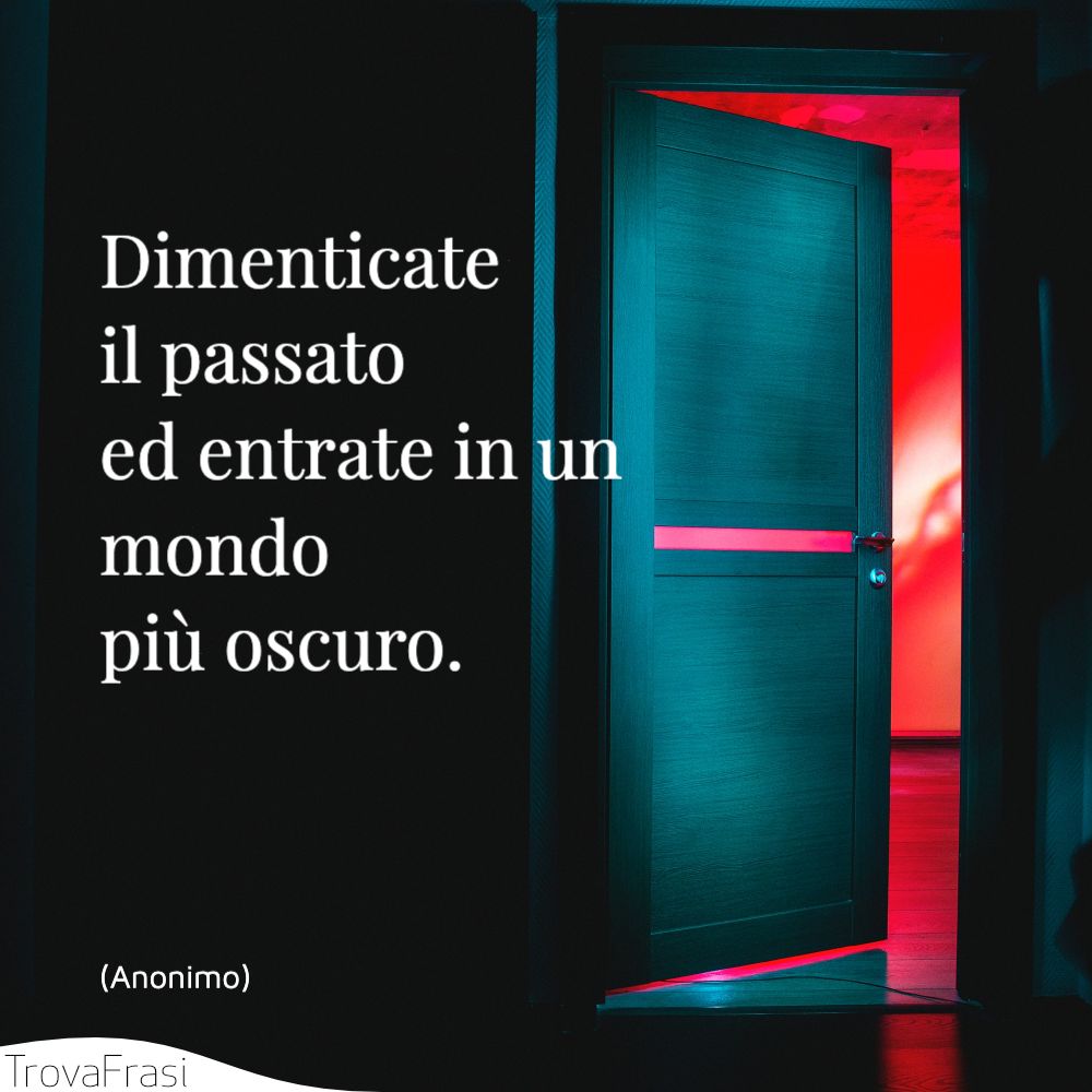 Dimenticate il passato ed entrate in un mondo più oscuro.