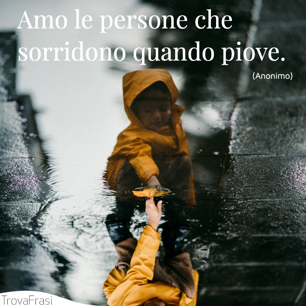 Frasi sulla pioggia la metafora della speranza TrovaFrasi