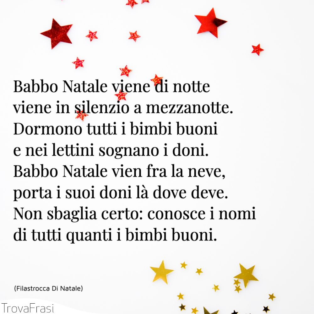 Babbo Natale Questanno Verra Filastrocca.Frasi Natalizie Auguri Desideri Non Solo Trovafrasi