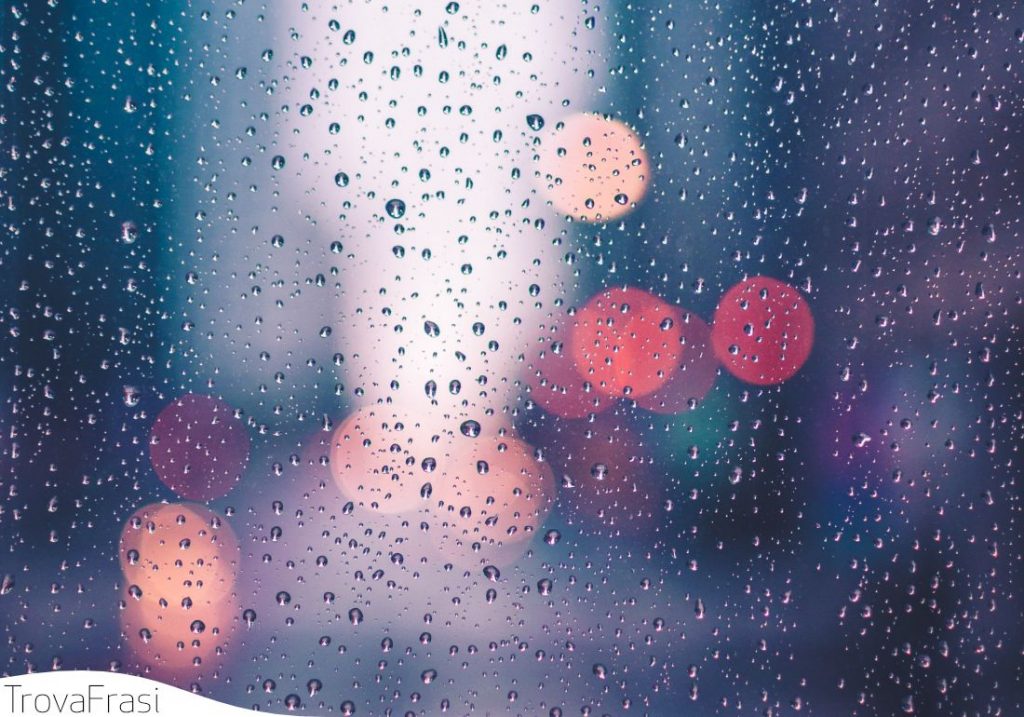 frasi sulla pioggia
