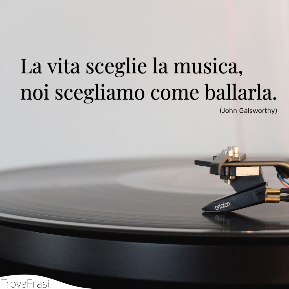 La vita sceglie la musica, noi scegliamo come ballarla.