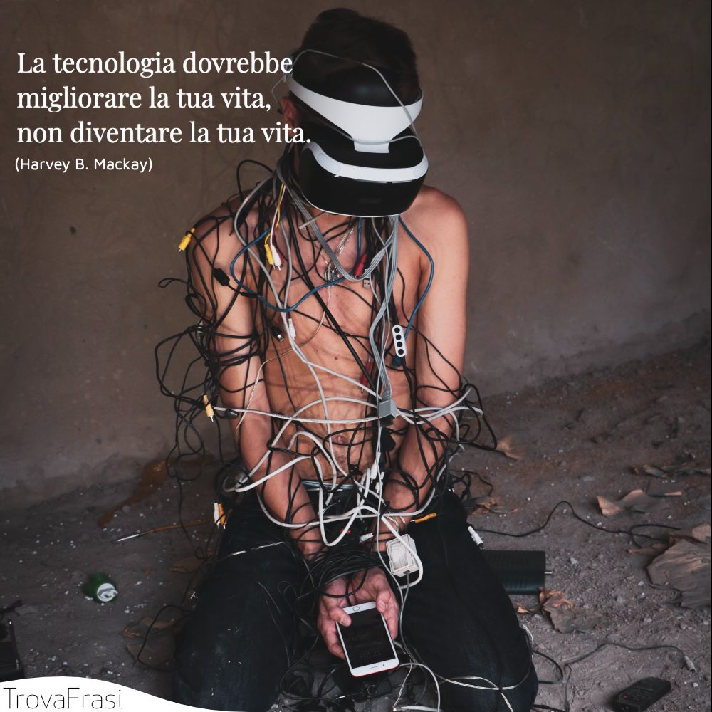 La tecnologia dovrebbe migliorare la tua vita, non diventare la tua vita.