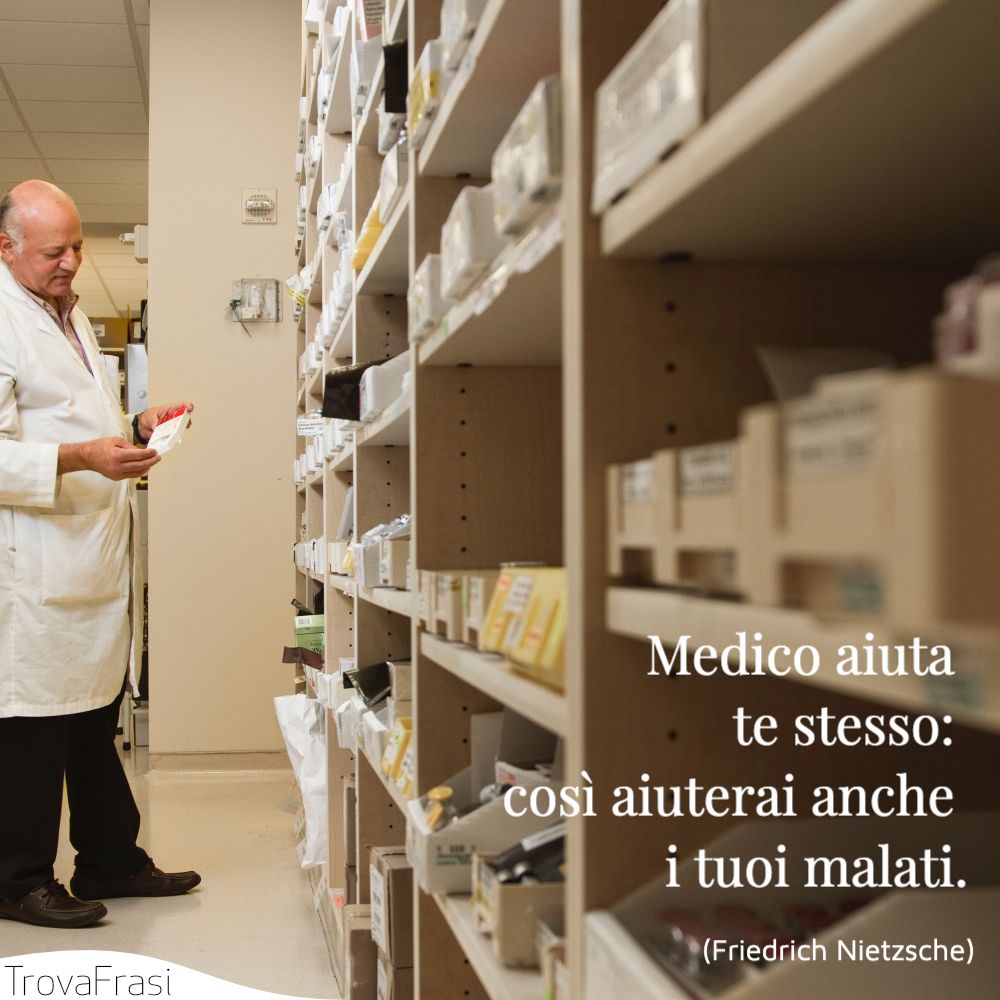 Medico aiuta te stesso: così aiuterai anche i tuoi malati.