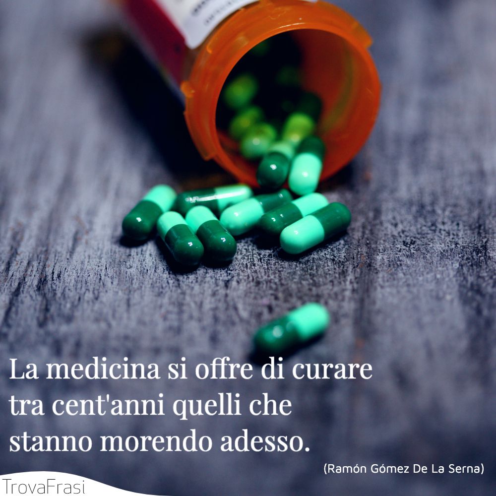 La medicina si offre di curare tra cent'anni quelli che stanno morendo adesso.