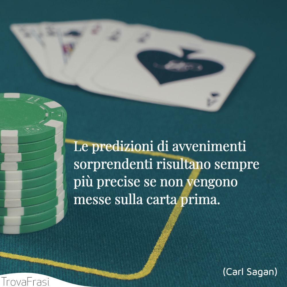 Le predizioni di avvenimenti sorprendenti risultano sempre più precise se non vengono messe sulla carta prima.