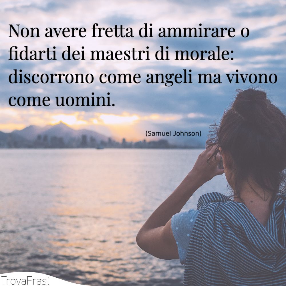 Frasi sulla morale e sul suo