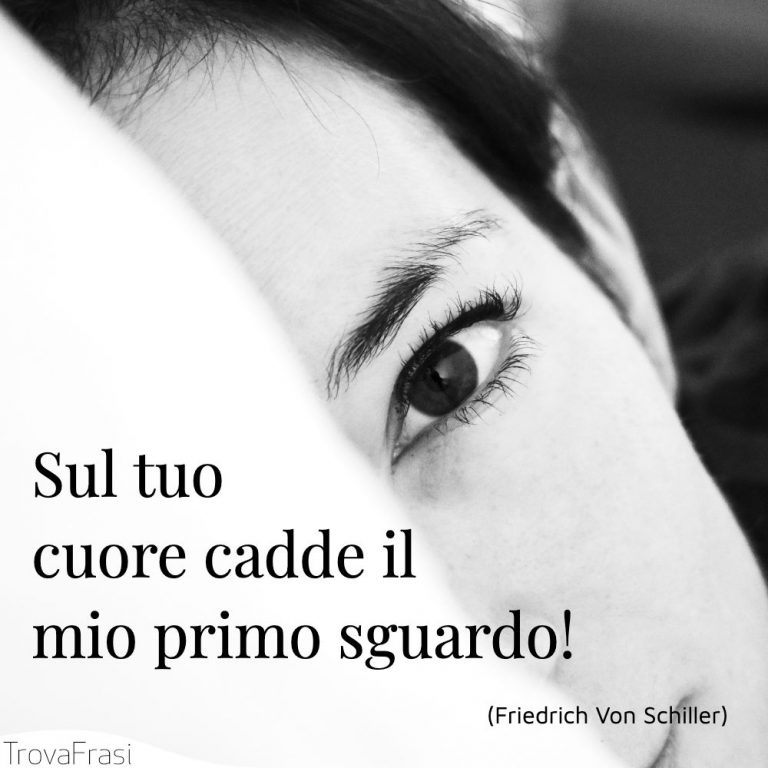 Chi Spara Lo Sfiora Con Lo Sguardo
